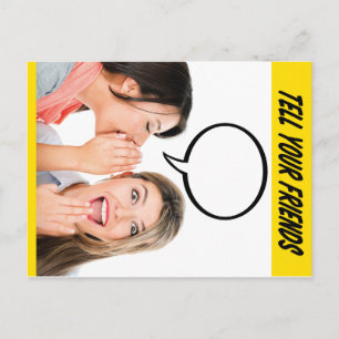 Sagen Sie Ihren Freunden - Postkarte