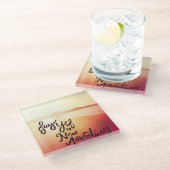 Sagen Sie ja zu den neuen Abenteuern Glasuntersetzer (Schrägansicht)