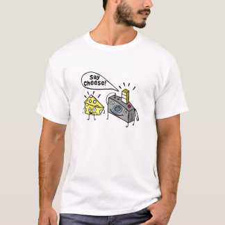 sagen Sie Käsekamera T-Shirt