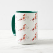 Sagen Sie keiner Geheimnisseborzoi-Tasse Tasse (Vorderseite Links)