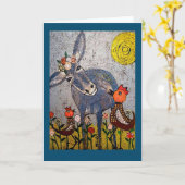 "Sagen Sie mir gutem etwas." Karte (Gelbe Blume)