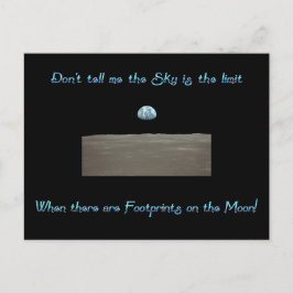 Sagen Sie mir nicht, dass der Himmel das Limit ist Postkarte