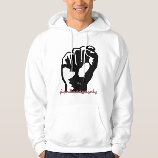 Sagen Sie mir, was Sie wollen Hoodie (Vorderseite)