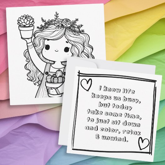 Sagen Sie mit dieser Niedlichen Pflanze Themed Col