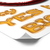 Sagen Sie NEIN zu PETROLEUM, sagen Sie JA zu BIODI Poster (Ecke)