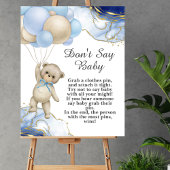 Sagen Sie nicht, Babyspiel können wir bald warten  Poster