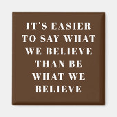 SAGEN SIE NICHT. MAGNET (Vorne)