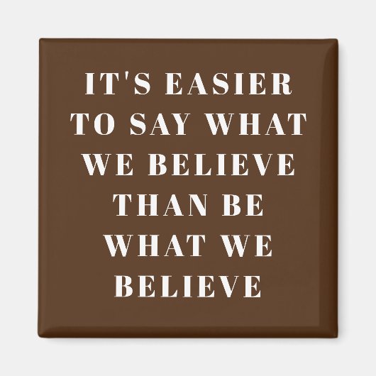 SAGEN SIE NICHT. MAGNET (Vorne)