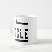 Sagen Sie Onkel Gifts Ideas For Onkel lustiger Kaffeetasse (Vorderseite Links)