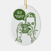 Sagen Sie Tofu Keramikornament (Rechts)