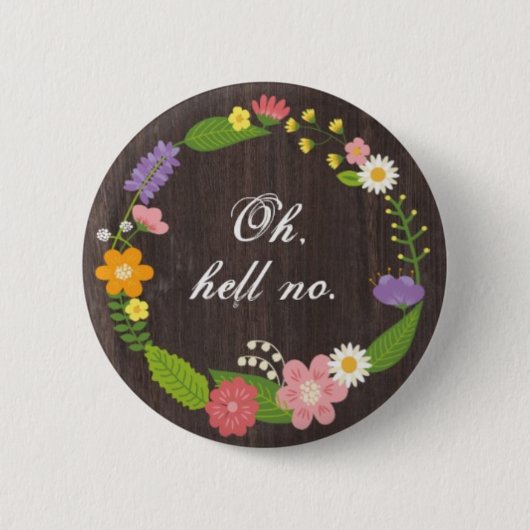 Sagen Sie uns, wie Sie sich wirklich fühlen Button (Vorderseite)