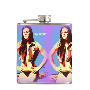 sagen Sie, welche angesagte Flasche des Flachmann