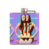 sagen, was Bikini angesagten Flasche Flachmann (Rückseite)