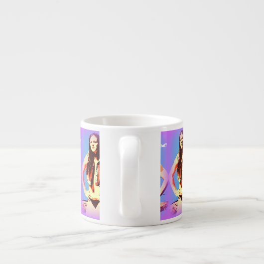 sagen, was Espresso Tasse (Rückseite)