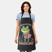 Sagend, aber immer noch gagend Funny Mütter Day Fr Schürze (Getragen)