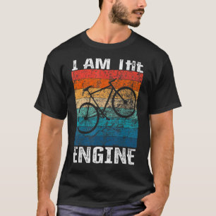 Sagend Ich bin der Motor für Radsportfan 11 T-Shirt