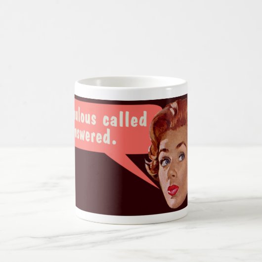 sagenhaft angerufen, antwortete ich kaffeetasse (Mittel)