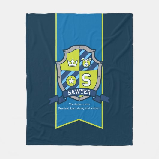 Säger oder Buchstabe S, d. h. blaugrüne Decke (Vorderseite)