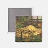 Sägespäne, 1876 magnet (Vorderseite/Rückseite)