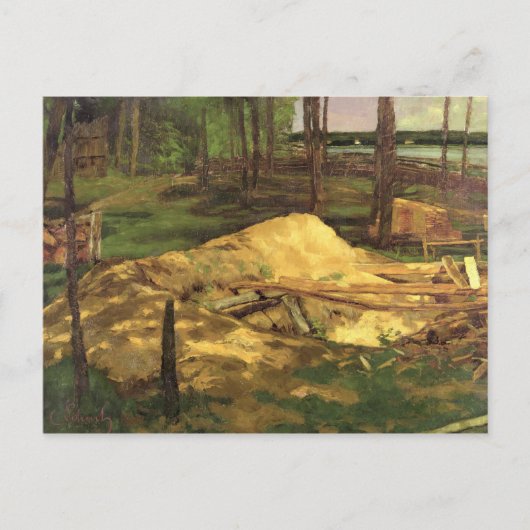 Sägespäne, 1876 postkarte (Vorderseite)