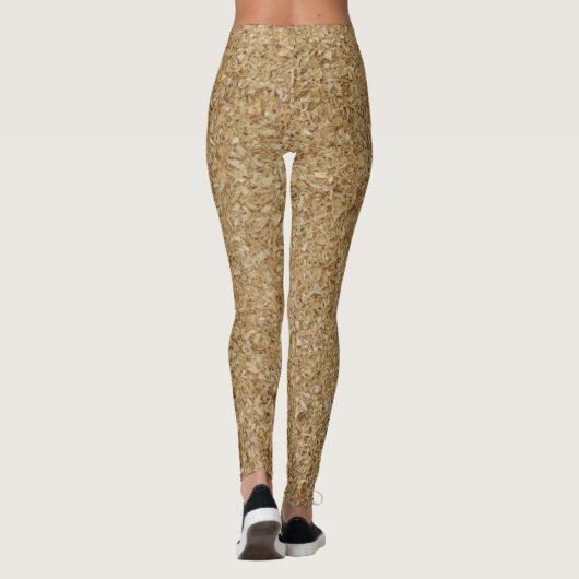 Sägespäne Leggings (Rückseite)