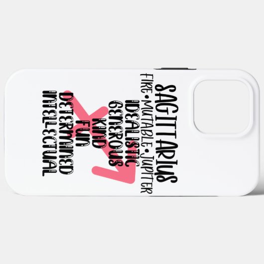 Sagettarius Case-Mate iPhone Hülle (Rückseite (Horizontal))