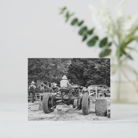 Sägewerk, 1936 postkarte (Stehend Vorderseite)