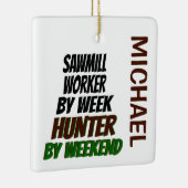 Sägewerk Lieben Jagd CUSTOM Keramikornament (Rechts)