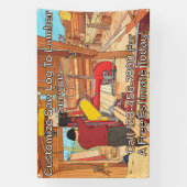 Sägewerk-Service-Schilder Banner anpassen (Vertikal)