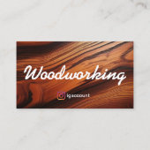 Sägewerk Visitenkarte (Rückseite)