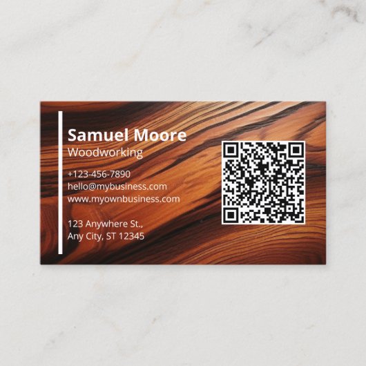 Sägewerk Visitenkarte (Vorderseite)