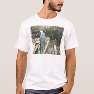 Sägewerksarbeiter Zauberlaternen-Dia 5 T-Shirt