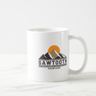 Sägezahnberge Idaho Wald Wandern im Freien Kaffeetasse