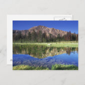 Sägezahngebirge, die sich im Amerikanische Unabhän Postkarte (Vorne/Hinten)