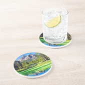 Sägezahnwild Getränkeuntersetzer (Seite)