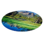 Sägezahnwild Schneidebrett (Ecke)