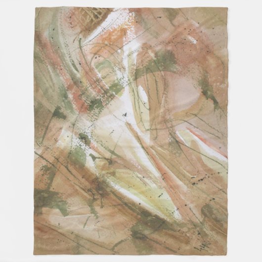 Sägezahnzahn Fleecedecke (Vorderseite)