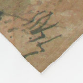 Sägezahnzahn Fleecedecke (Ecke)