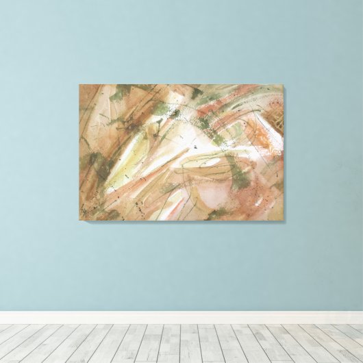 Sägezahnzahn Leinwanddruck (Insitu (Holzboden))