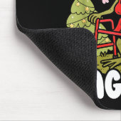 Sagging But Still Gagging Frog Funny Cringe Meme C Mousepad (Ecke)