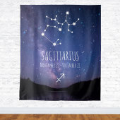 Saggitarius | Personalisierte Astrologie Wandteppich