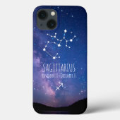 Saggitarius | Personalisierte Sternbilder Case-Mate iPhone Hülle (Rückseite)