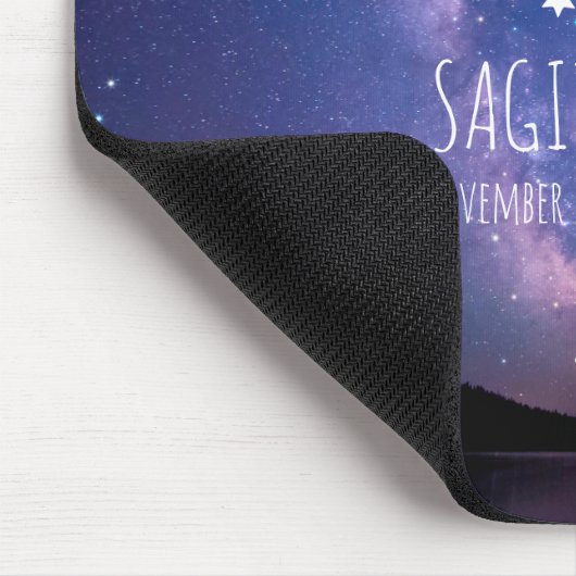 Saggitarius | Personalisierte Sternbilder Mousepad (Ecke)