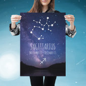 Saggitarius | Personalisierte Sternbilder Poster