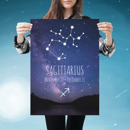 Saggitarius | Personalisierte Sternbilder Poster