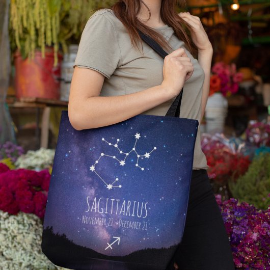 Saggitarius | Personalisierte Sternbilder Tasche