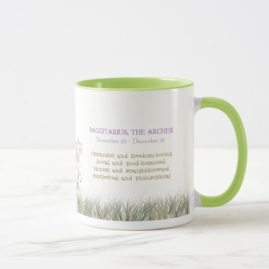 Saggitarius Wecker-Tasse Tasse (Rechts)