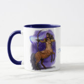 Saggitarius Zodiac Sign Tasse (Links)