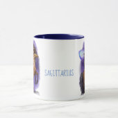 Saggitarius Zodiac Sign Tasse (Zentrum)