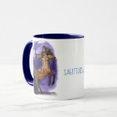Saggitarius Zodiac Sign Tasse (Vorderseite Links)